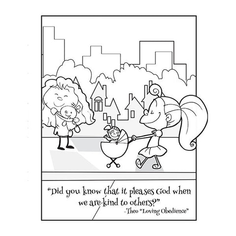 Fun with Theo Coloring and Activity Book